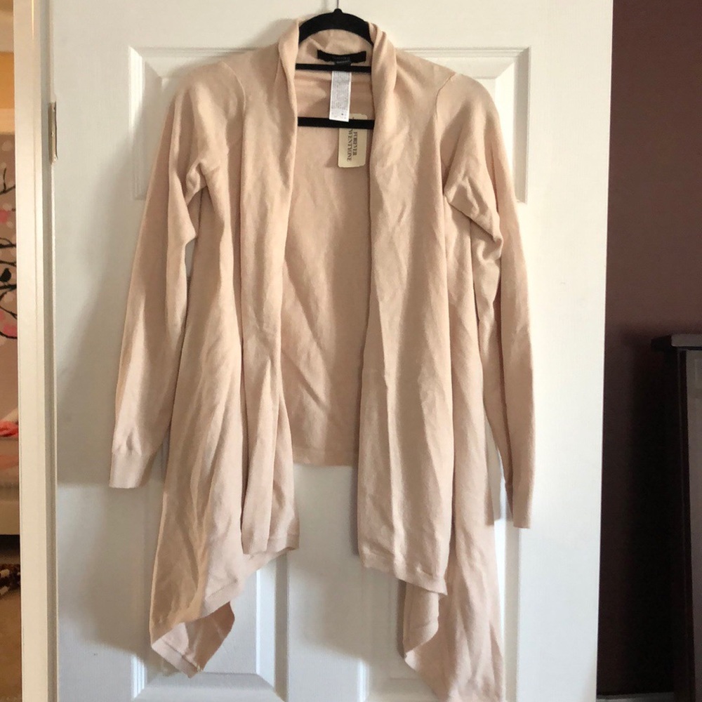 NWT open flyaway sweater